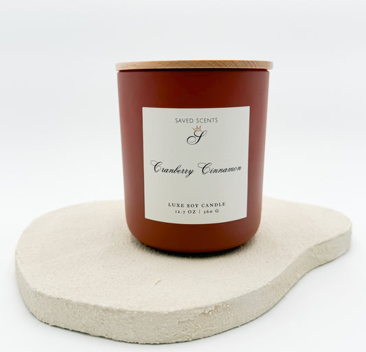 Cranberry Cinnamon (Sages FAVORITE Holiday Candle)