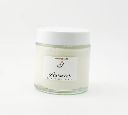 Lavender Tallow Body Scrub